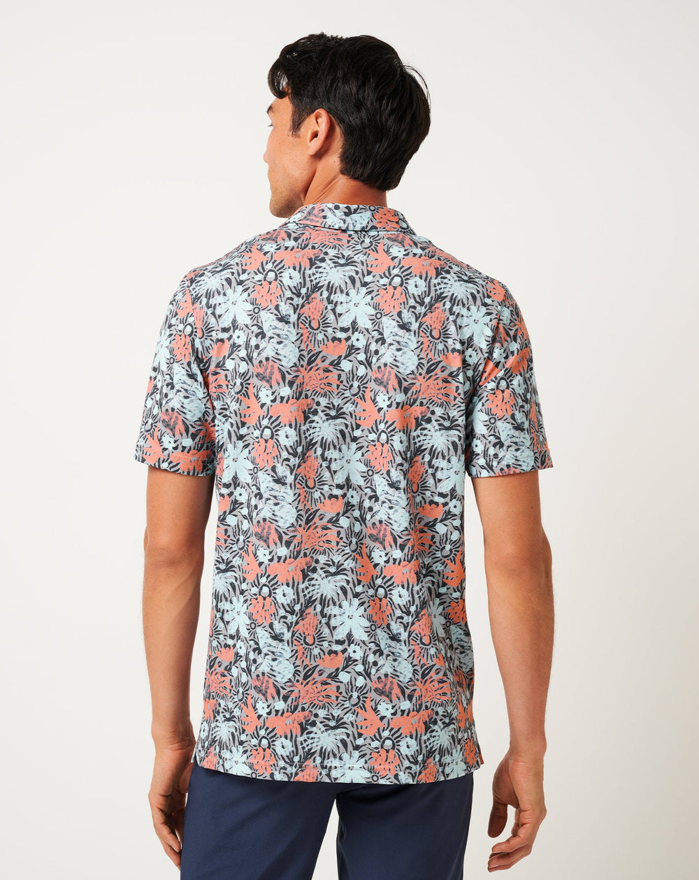 TravisMathew | Featherweight Sands Polo - Heather Medium Grey
