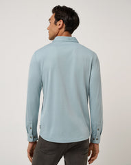 TravisMathew | Handsome Town Long Sleeve Polo - Arona