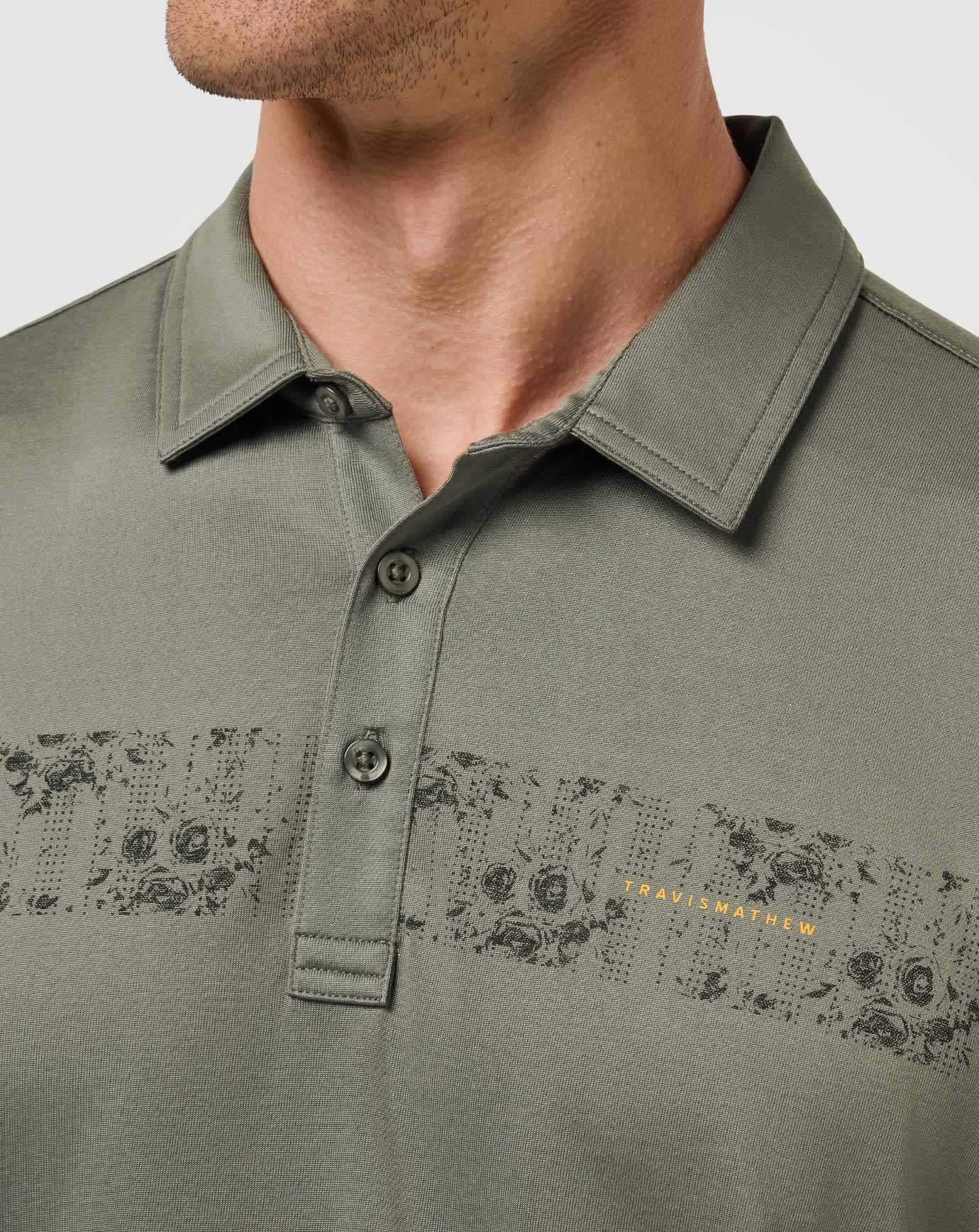 TravisMathew | Overnight Stay Polo - Dark Olive