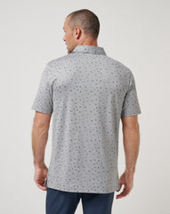 TravisMathew | Coffee House Polo - Heather Medium Grey