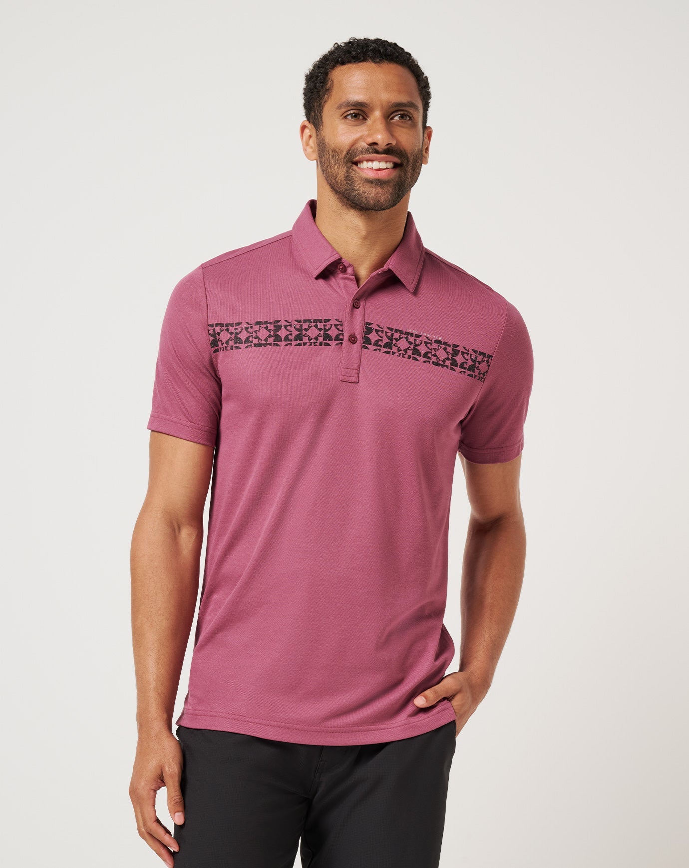 TravisMathew | Bungee Jump Polo - Damson