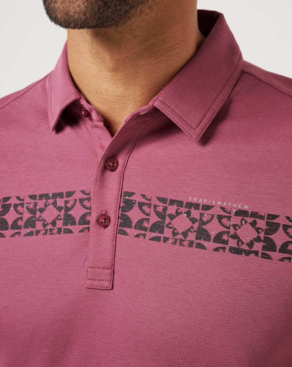 TravisMathew | Bungee Jump Polo - Damson