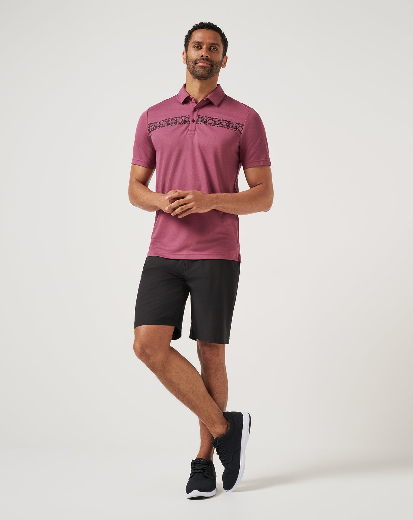 TravisMathew | Bungee Jump Polo - Damson