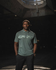 TravisMathew | Stealth Handoff Polo - Balsam Green