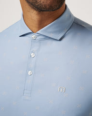 TravisMathew | Air Taxi Polo - Dusty Blue