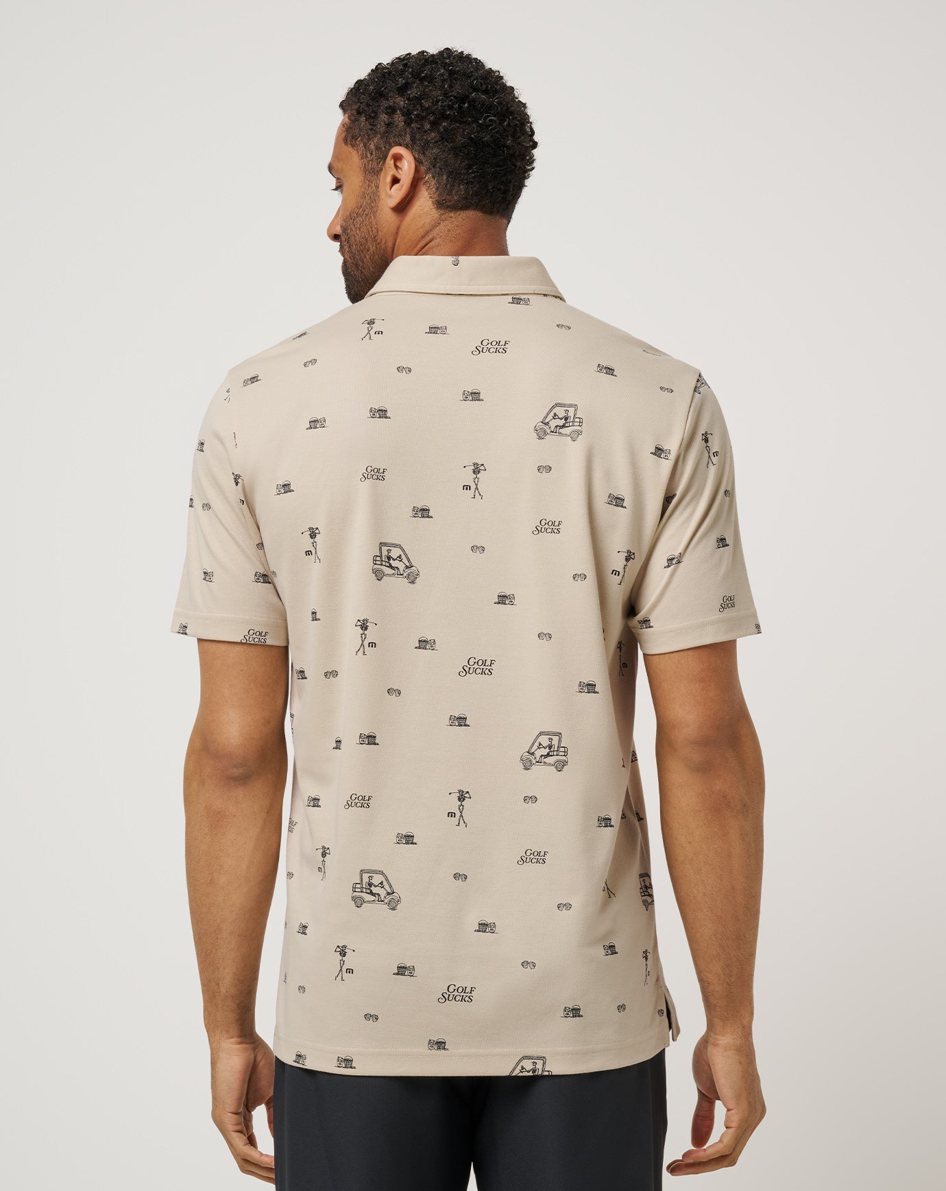 TravisMathew | Golf Sucks Polo - Italian Sand