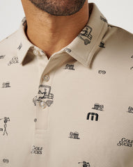 TravisMathew | Golf Sucks Polo - Italian Sand