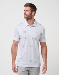 TravisMathew | Snow Chance Polo - White