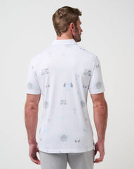 TravisMathew | Snow Chance Polo - White