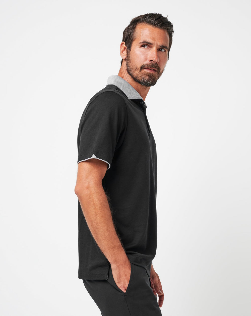 TravisMathew | Reservation Number Polo - Black