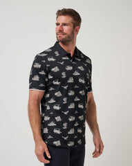 TravisMathew | City Of Evil Polo - Black