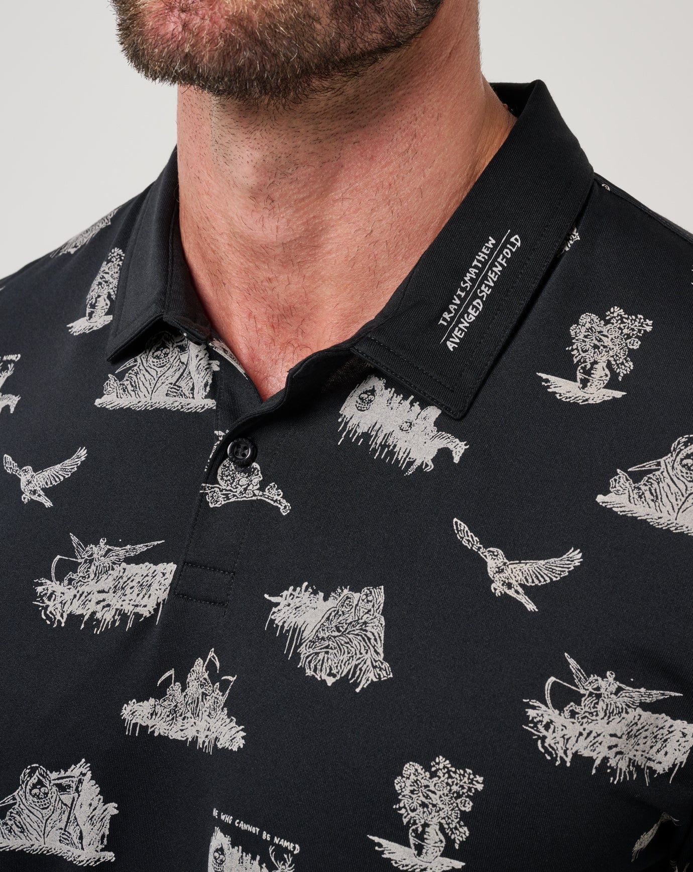 TravisMathew | City Of Evil Polo - Black