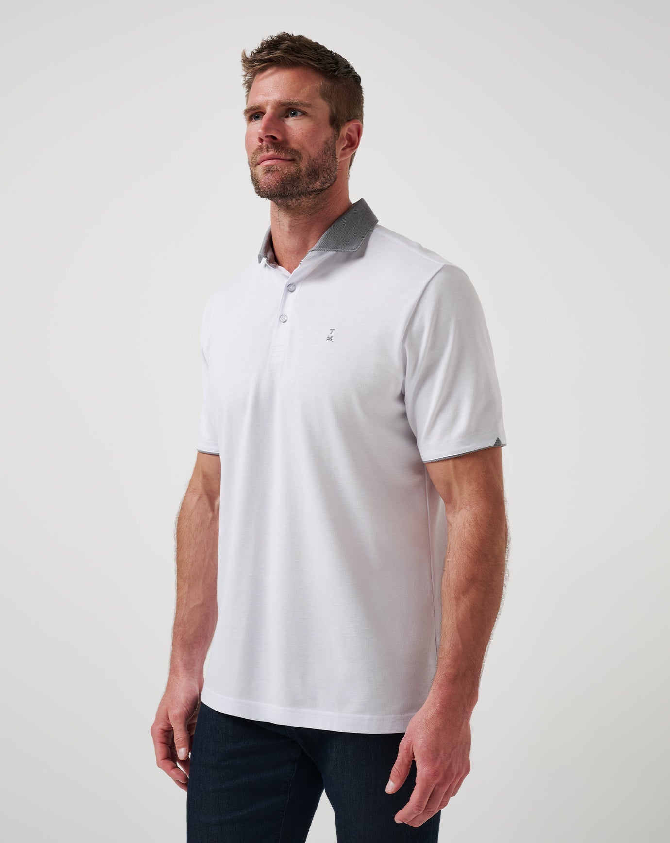 TravisMathew | Reservation Number Polo - White