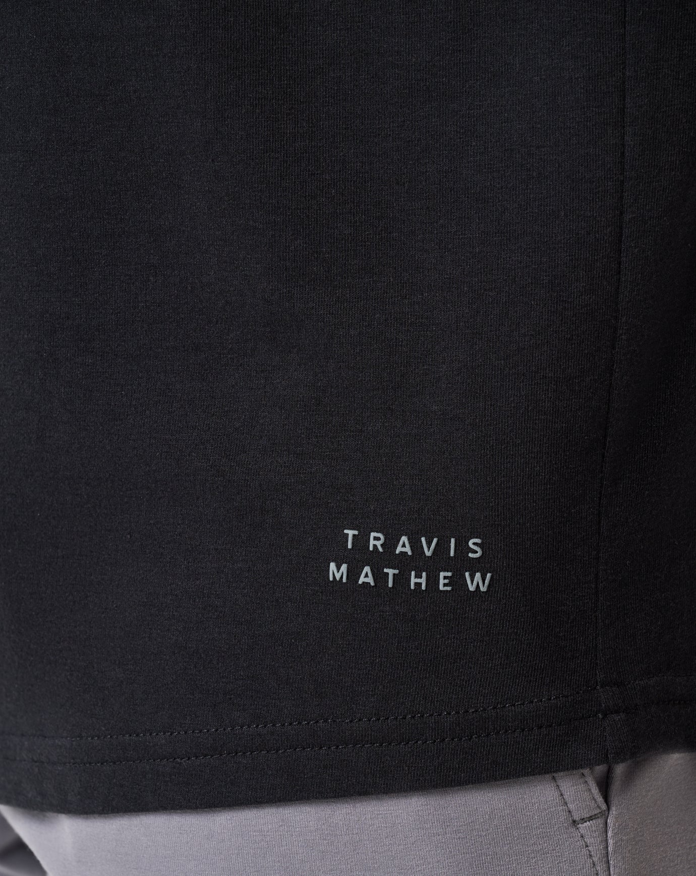 TravisMathew | Cloud Crew Long Sleeve Tee - Black