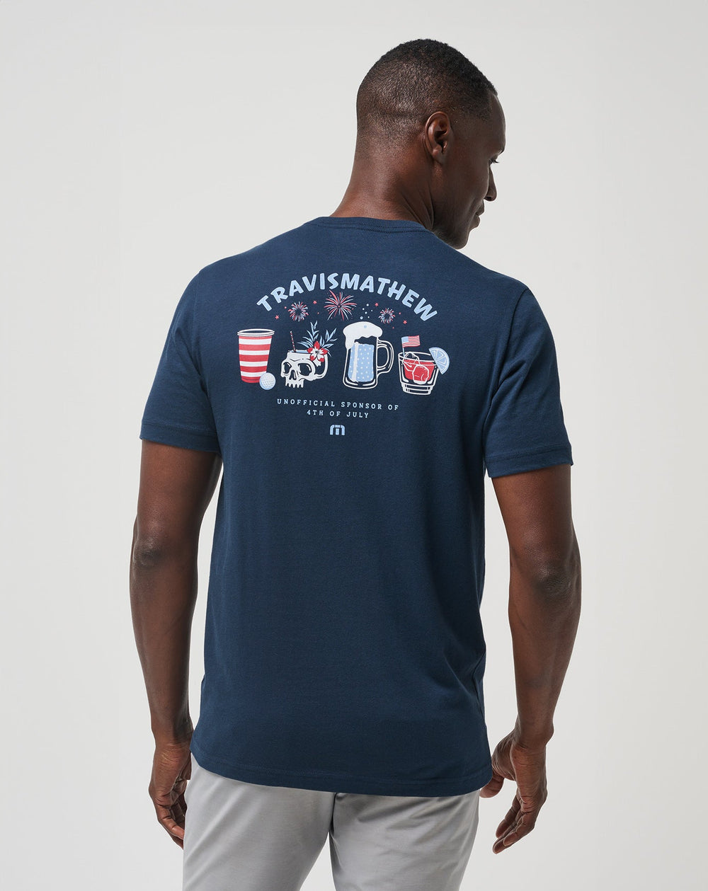 TravisMathew | Chug It Out Tee - Total Eclipse