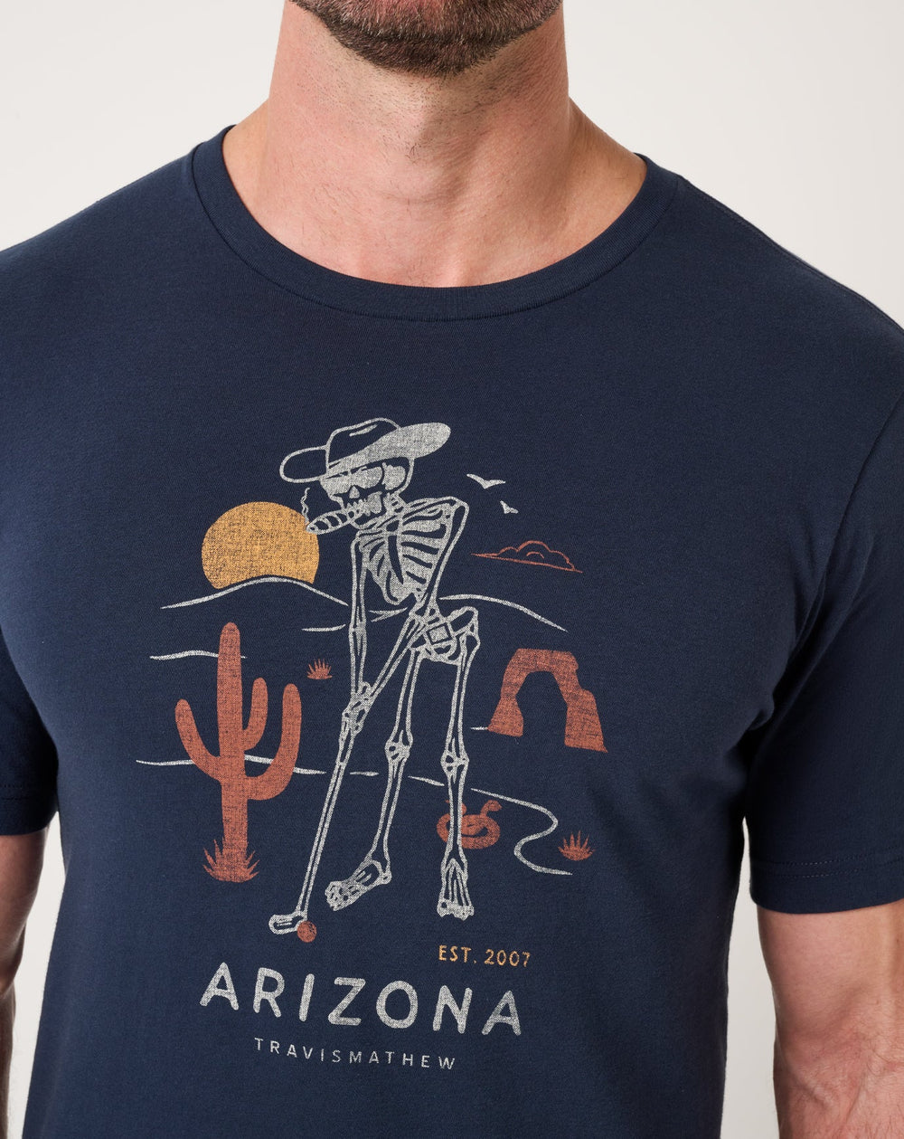TravisMathew | Sunglasses Inside Tee - Total Eclipse