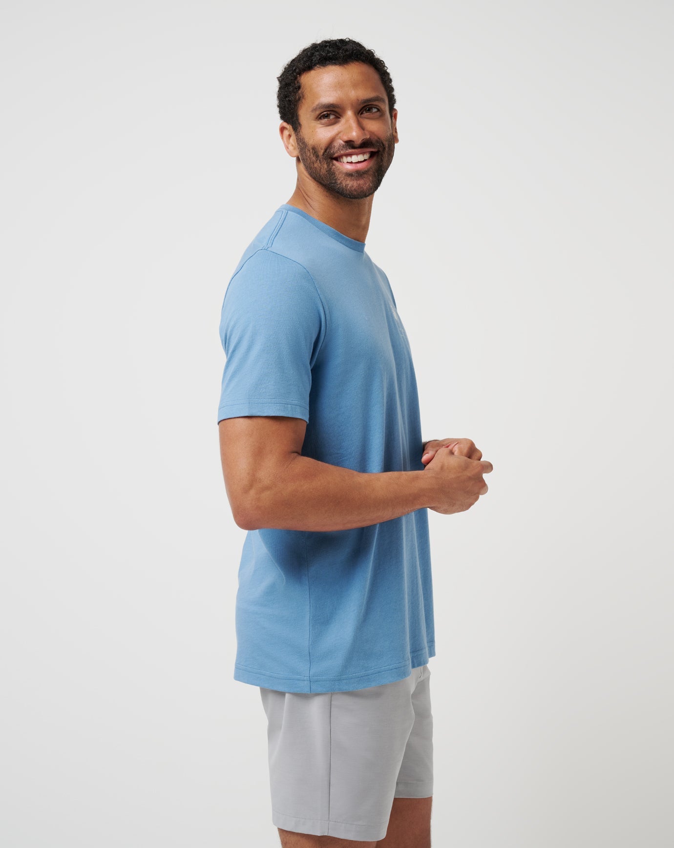 TravisMathew | Palm Grass Tee - Coronet