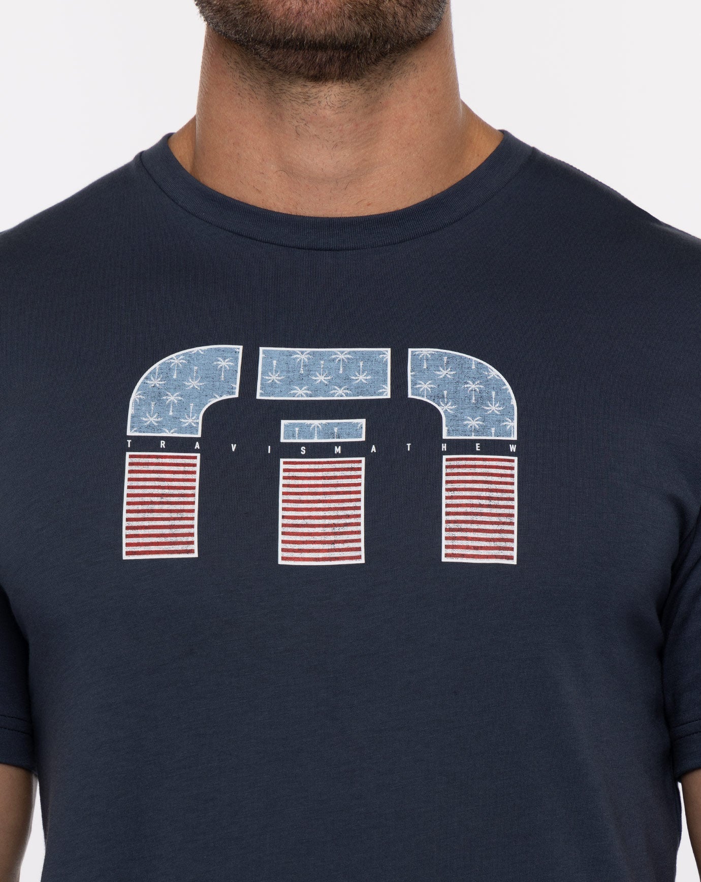 TravisMathew | Solar Flare Tee - Blue Nights