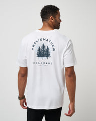 TravisMathew | Adventure Season Tee - White