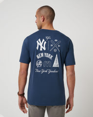 TravisMathew | New York Yankees Friendly Rivalry Tee - Navy