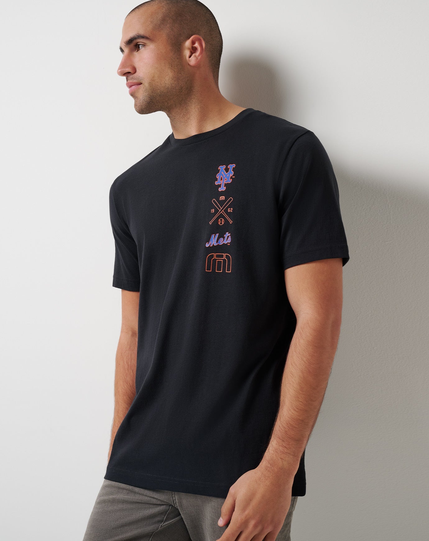 TravisMathew | New York Mets Sunset Slam 2.0 Tee - Black