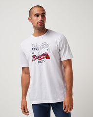 TravisMathew | Atlanta Braves Strike One Tee - White