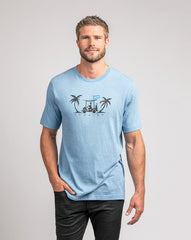 TravisMathew | Everglades 2.0 Tee - Heather Allure