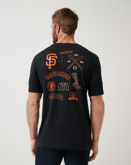 TravisMathew | San Francisco Giants Friendly Rivalry Tee - Black