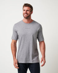 TravisMathew | Maiden Voyage Tee - Heather Medium Grey