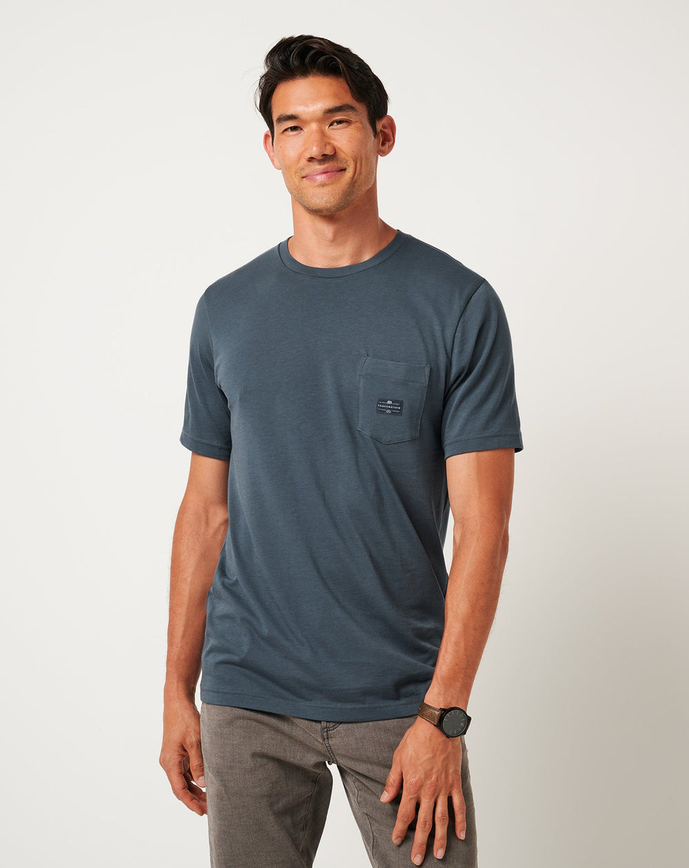 TravisMathew | Preferred Status Tee - Mood Indigo/Vintage Indigo