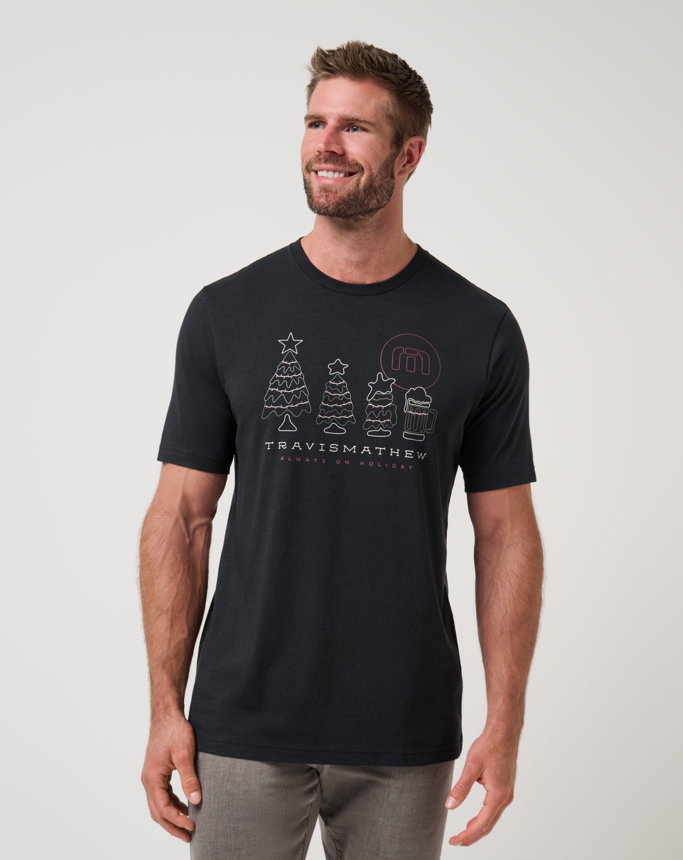 TravisMathew | Season Of Giving Tee - Black