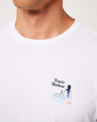 TravisMathew | Cloudless Sky Tee - White