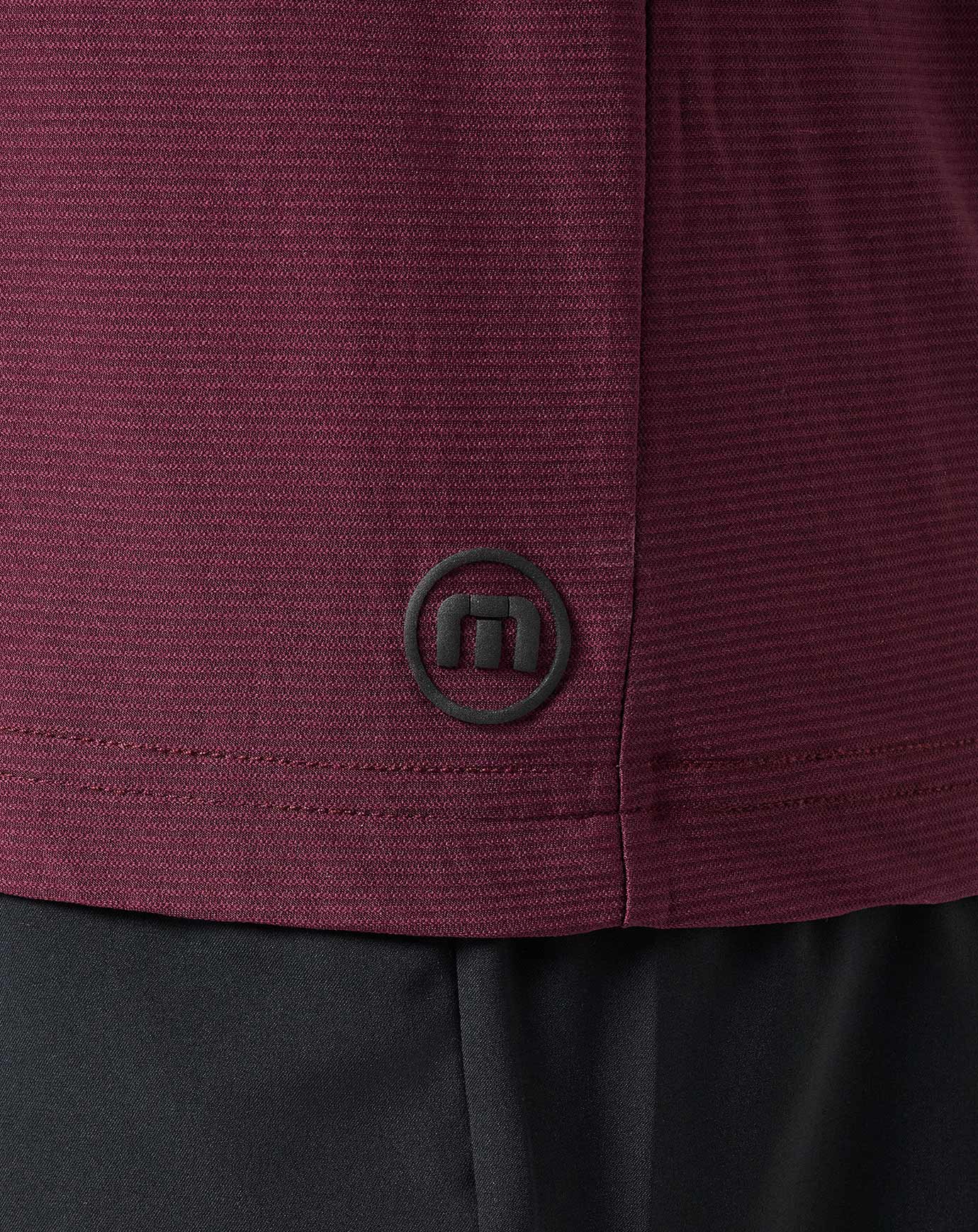 TravisMathew | First Day Active Tee - Mauve Wine