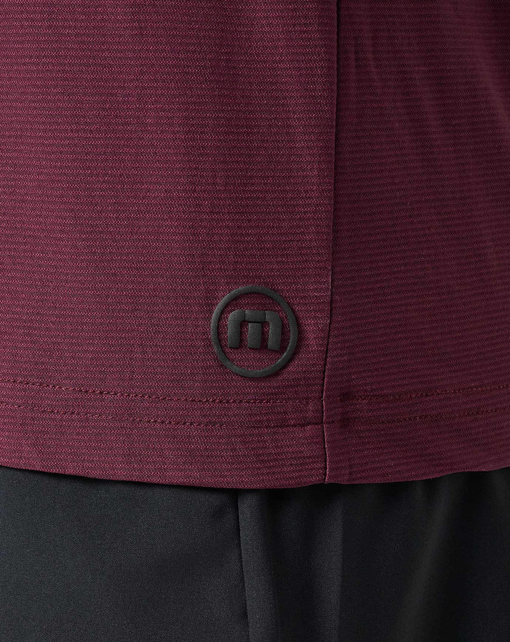 TravisMathew | First Day Active Tee - Mauve Wine