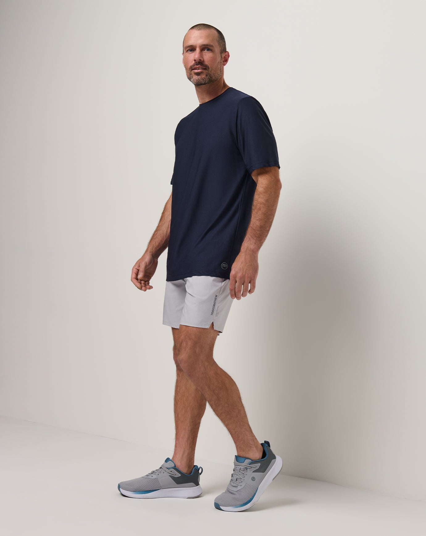 TravisMathew | First Day Active Tee - Total Eclipse