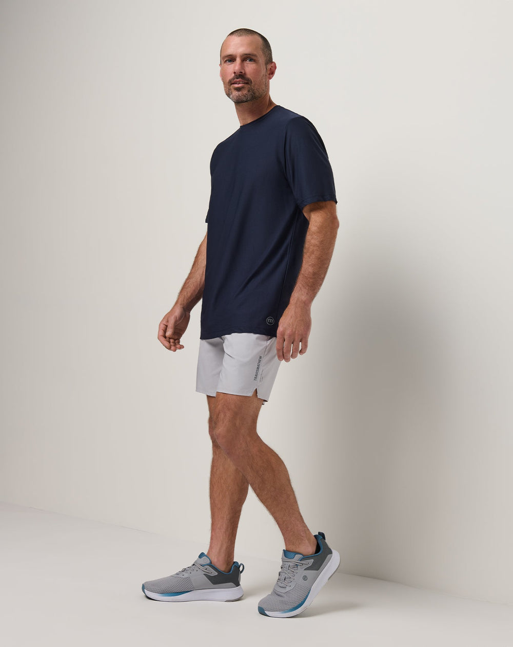 TravisMathew | First Day Active Tee - Total Eclipse