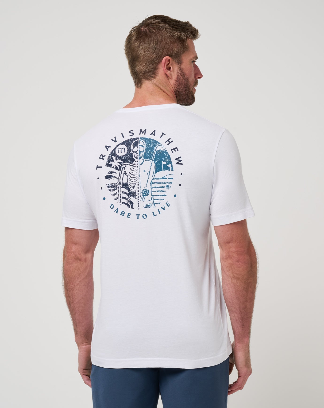 TravisMathew | Switch Stance Tee - White