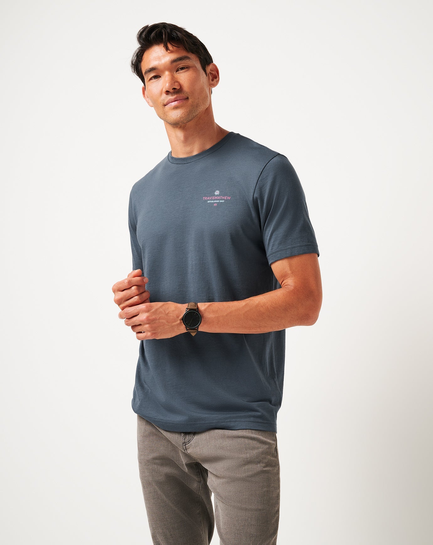 TravisMathew | Piece Of Paradise Tee - Mood Indigo/Vintage Indigo