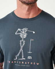 TravisMathew | Lost Swing Tee - Mood Indigo/Vintage Indigo