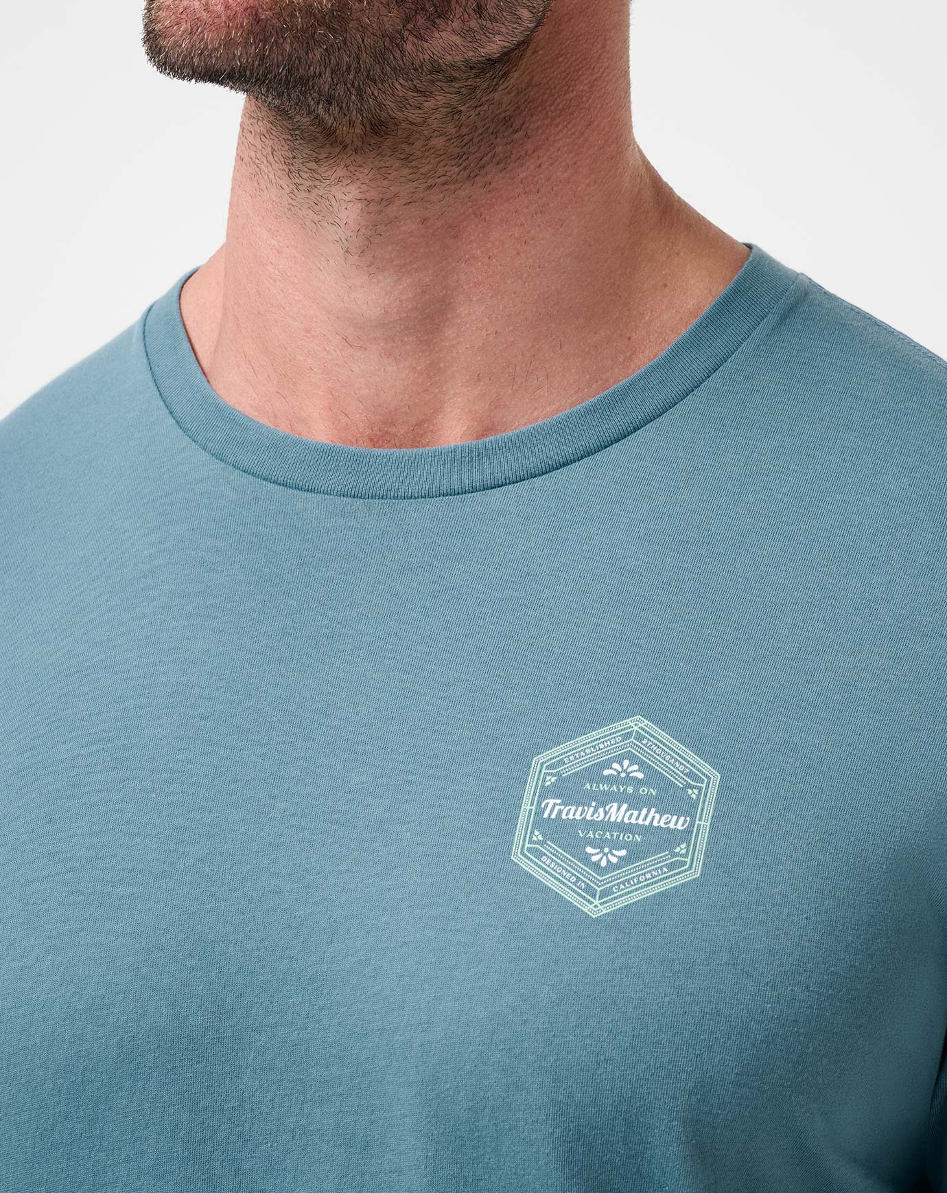 TravisMathew | Maximum Stay Tee - Captains Blue