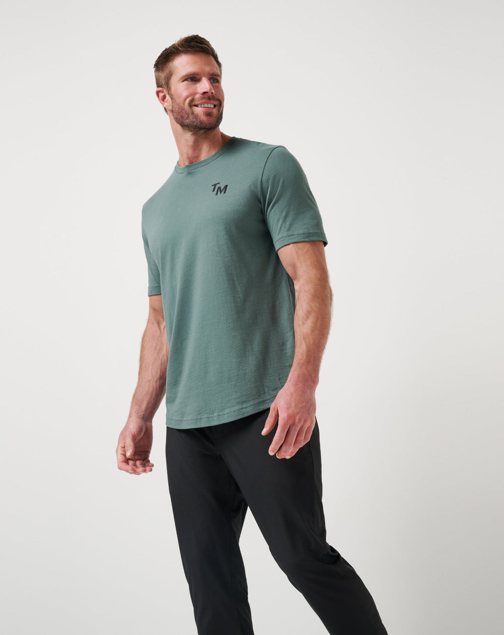 TravisMathew | End Around Tee - Balsam Green