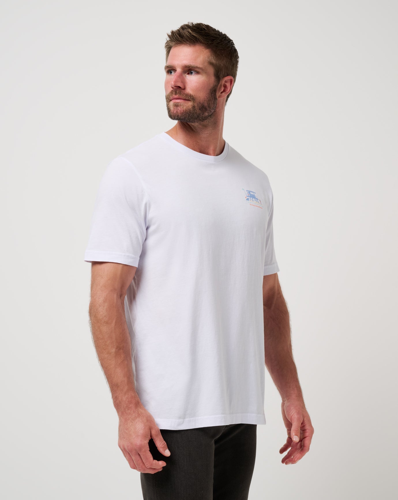 TravisMathew | Key West Kiss Tee - White