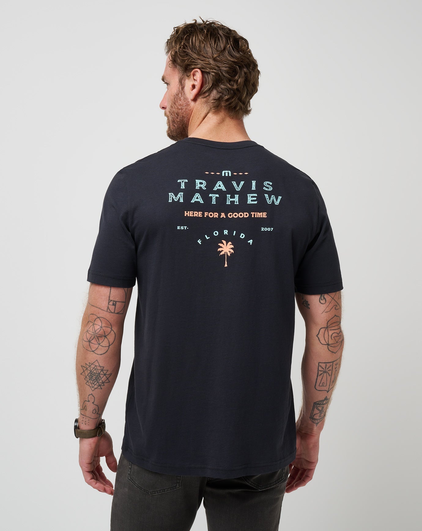 TravisMathew | Nautical Nines Tee - Black