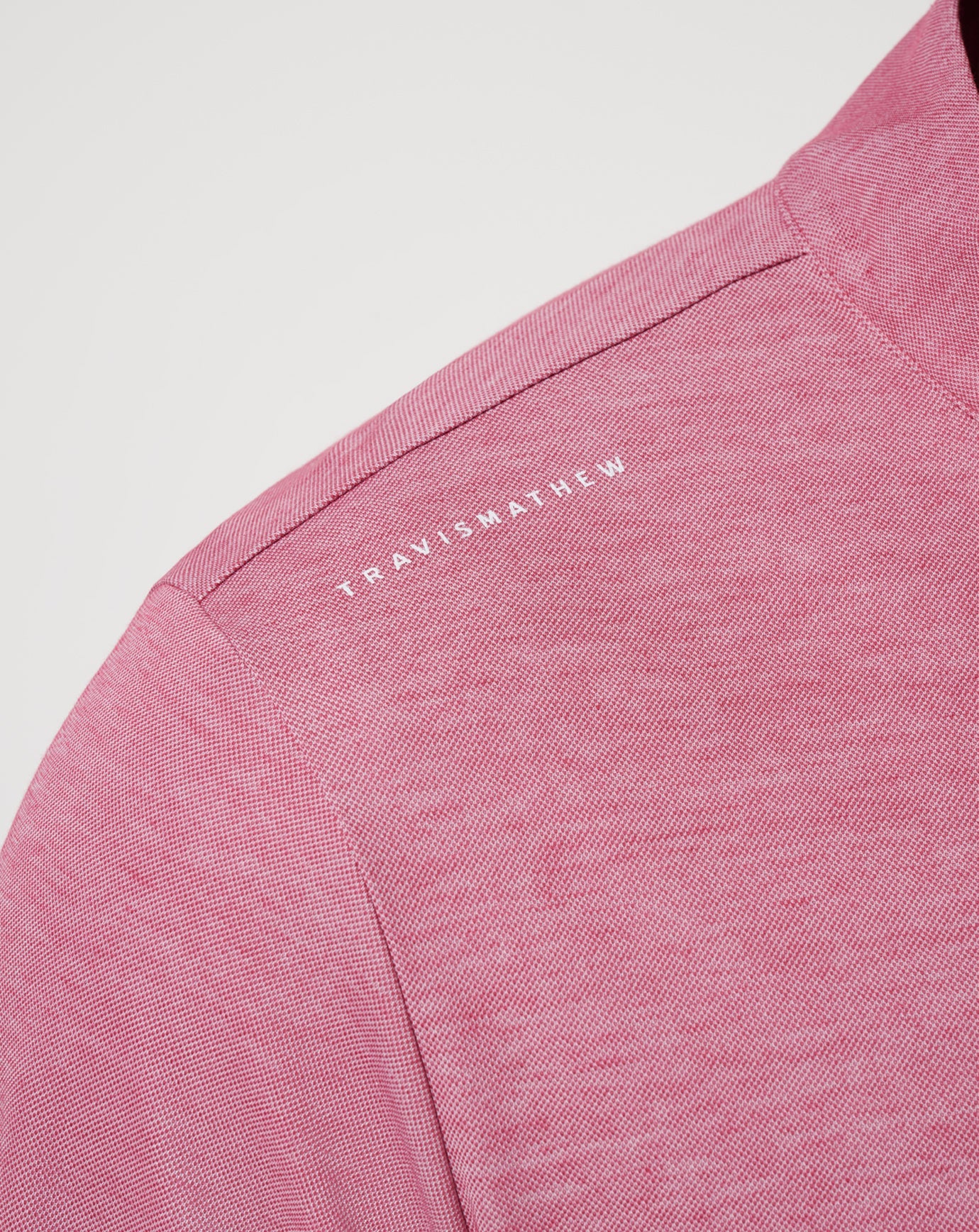 TravisMathew | Cleveland Guardians Time To Tailgate Quarter Zip - Heather Red