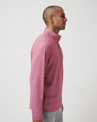 TravisMathew | Washington Nationals Time To Tailgate Quarter Zip - Heather Red
