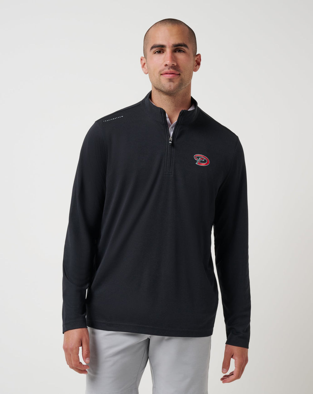 TravisMathew | Arizona Diamondbacks Time To Tailgate Quarter Zip - Black