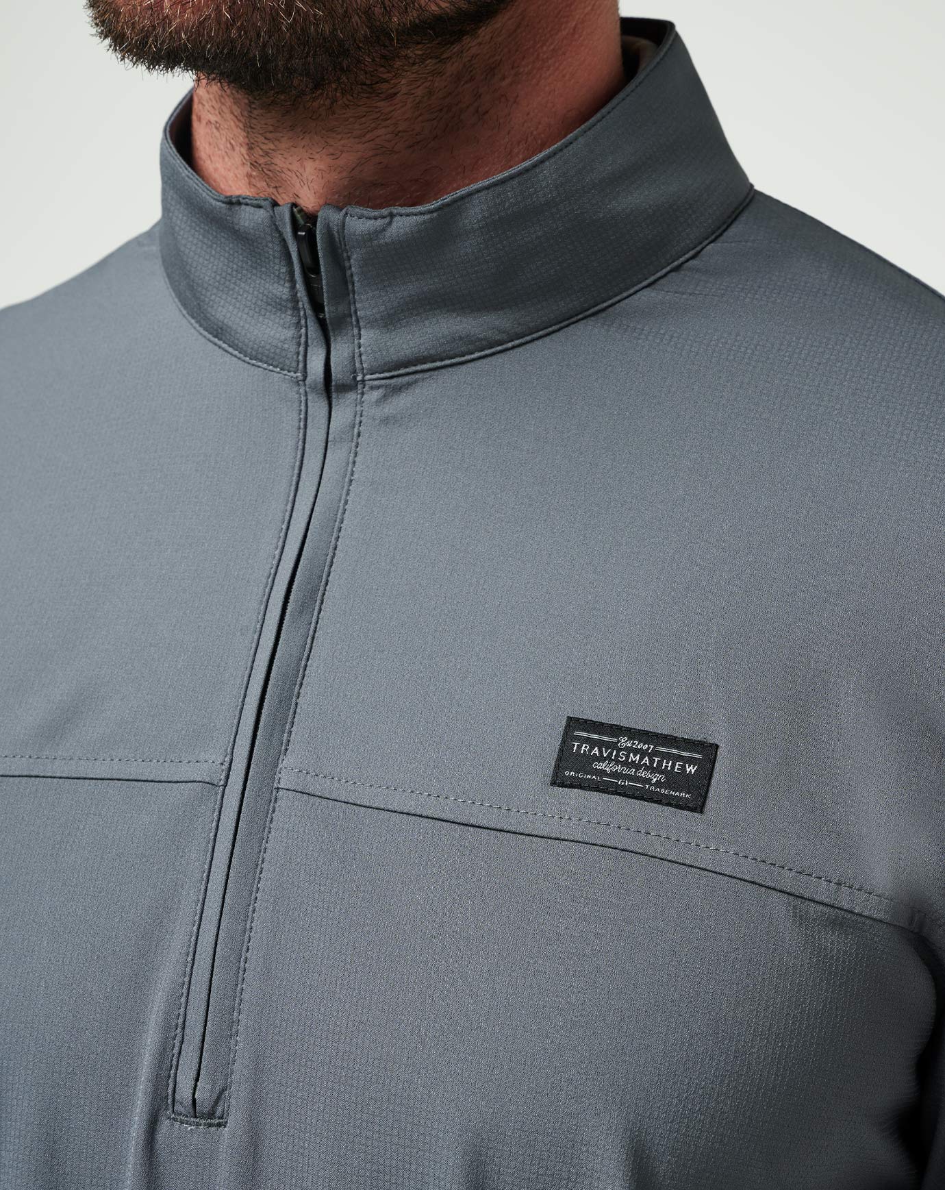 TravisMathew | Wanderlust Quarter Zip - Quiet Shade