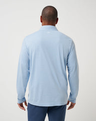 TravisMathew | Kansas City Roayals Time To Tailgate Quarter Zip - Heather Blue