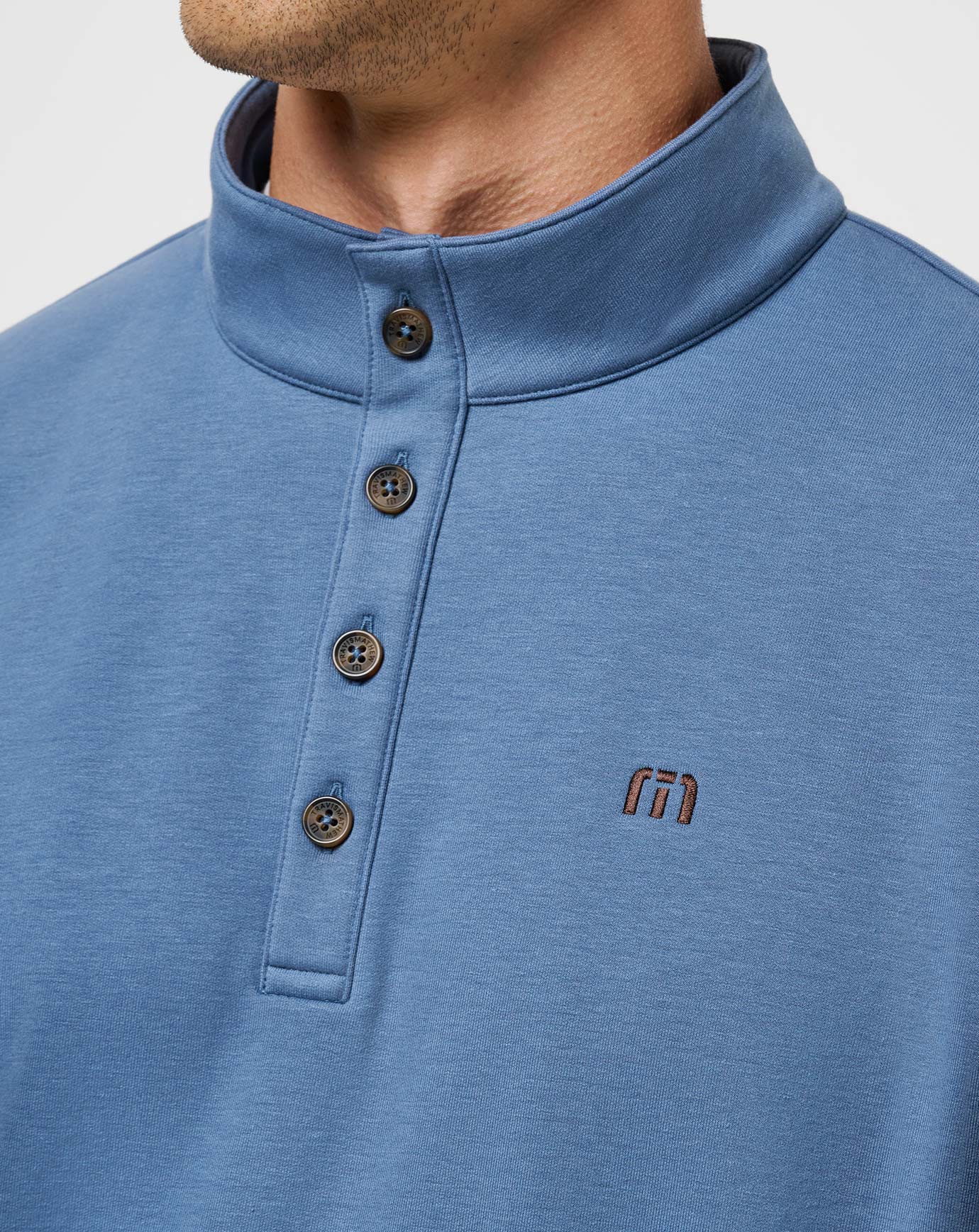 TravisMathew | All Day Cruise Quarter Zip - Bering Sea