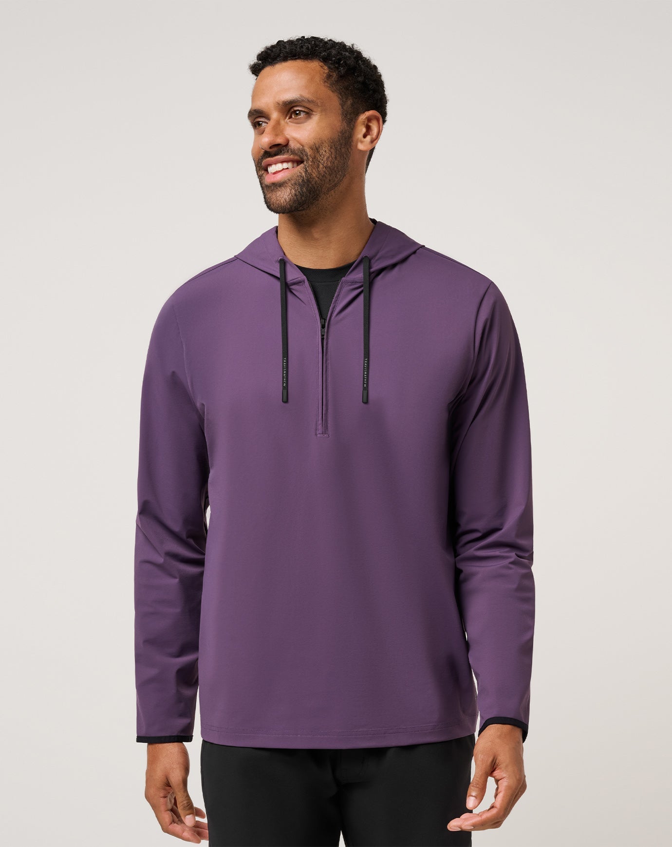 TravisMathew | Hero Hour Tech Hoodie - Purple Velvet